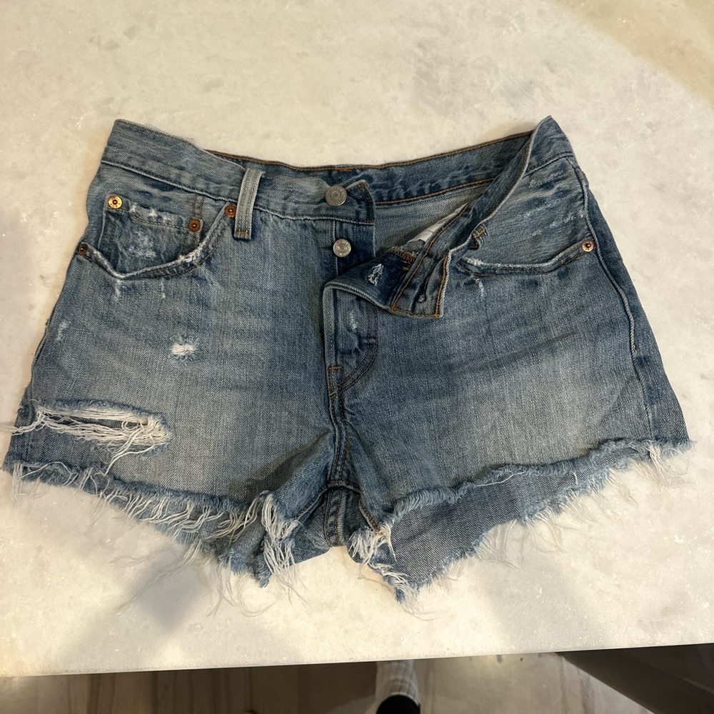 Levi 501 Denim Women's Shorts Size W27